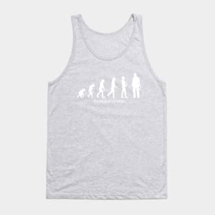 The Evolution of Man Tank Top